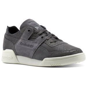 Adidasy Damskie Reebok Workout LO DCN Foil Szare PL 89TWOZF